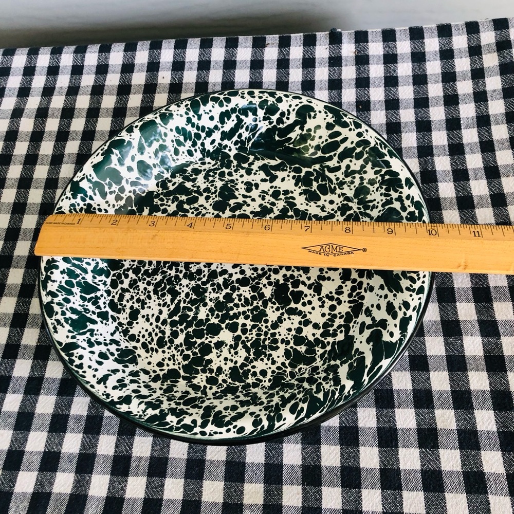 Vintage Spatterware Pie Plate